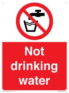 not drinking water
